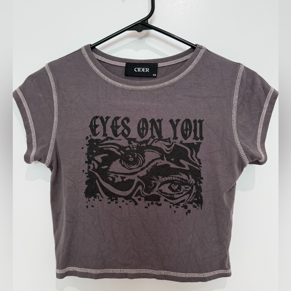 Eyes On You Graphic Crop